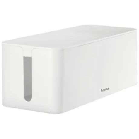 &quot;Maxi&quot; Cable Box, 40.0 x 15.6 x 13.5 cm, white