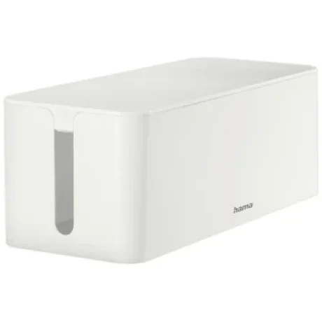 &quot;Maxi&quot; Cable Box, 40.0 x 15.6 x 13.5 cm, white