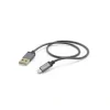 &quot;Metal&quot; Charging Cable, USB-A - Lightning, 1.5 m, Metal Sheath, anthracite