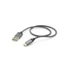 &quot;Metal&quot; Charging Cable, USB-A - USB-C, 1.5 m, Metal Sheath, anthracite
