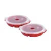 Microwavable plate set, 2-piece