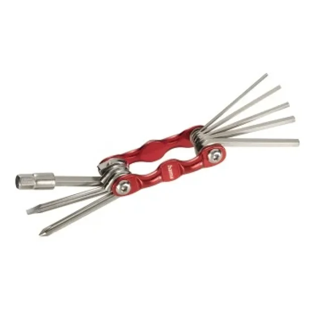 Mini Folding Tool for Bikes, 9-part