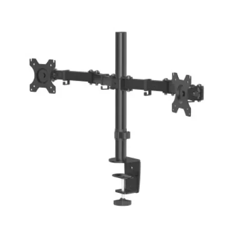 Monitor Holder, 2 Monitors, Height-adjustable, Swivel/Tilt, 13&quot; - 32&quot;