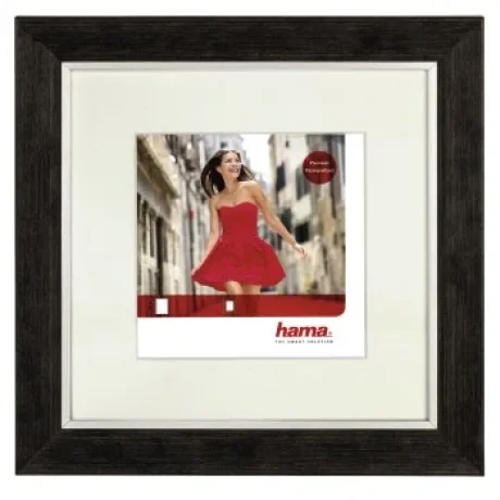 &quot;Porto&quot; Plastic Frame, nut, 20 x 20 cm