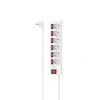 Power Strip, 6-Way, Overvoltage Protection, Individually Switchable, 1.4 m,