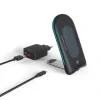 &quot;QI-FC15S&quot; Wireless Charger Set, anthracite