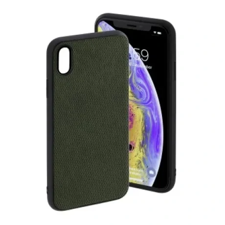 &quot;Rainbow&quot; Cover for Apple iPhone X / Xs, olive
