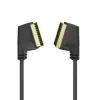 Scart Connecting Cable, Plug - Plug, gold-plated, 1.5 m
