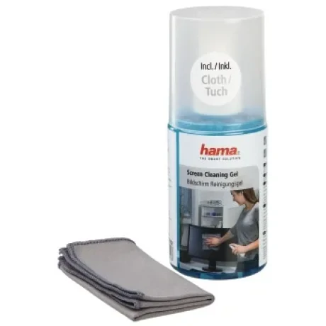 Screen Cleaning Gel, 200 ml, cloth included