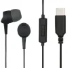 &quot;Sea&quot; Headphones, In-Ear, Microphone, Cable Kink Protection, USB-C, black