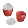 Set of 2 Microwave Egg Cookers, Polypropylene, 6 x 8 cm