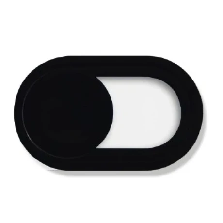 &quot;Single&quot; Webcam Cover. black