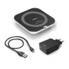 &quot;TFC 15&quot; Wireless Fast Charger + QC-3.0 Charger, black