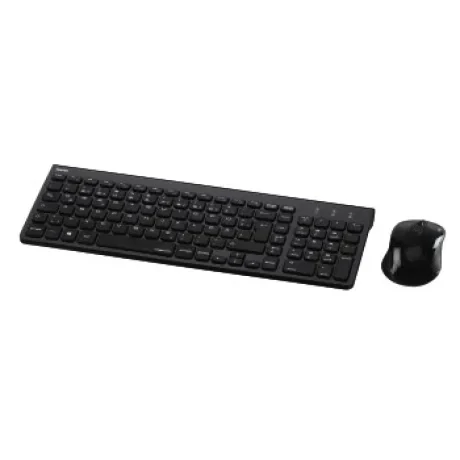 &quot;Trento&quot; Wireless Keyboard/Mouse Set, black, QWERTY RO
