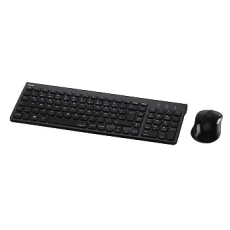 &quot;Trento&quot; Wireless Keyboard/Mouse Set, black, QWERTY RO