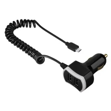 "Triple Power" Car Charger, micro USB, 7.2 A