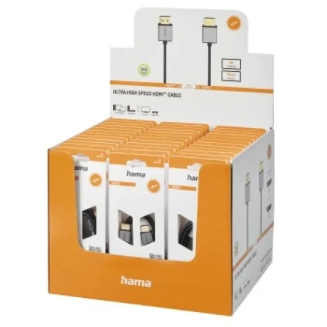 Ultra High Speed HDMItm Cable, Certified, Plug - Plug, 8K, alu, 1.5 m