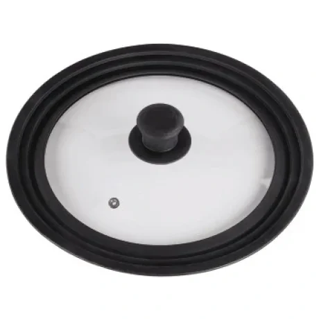 Universal Lid with Steam Vent for Pots and Pans, 24, 26, 28 cm, glass