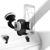 Universal smartphone mount set for devices with a width of 3-6.5 cm