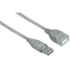 USB 2.0 Extension Cable, shielded, grey, 3.00 m