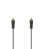Video Cable, RCA plug - RCA plug, gold-plated, 1.5 m