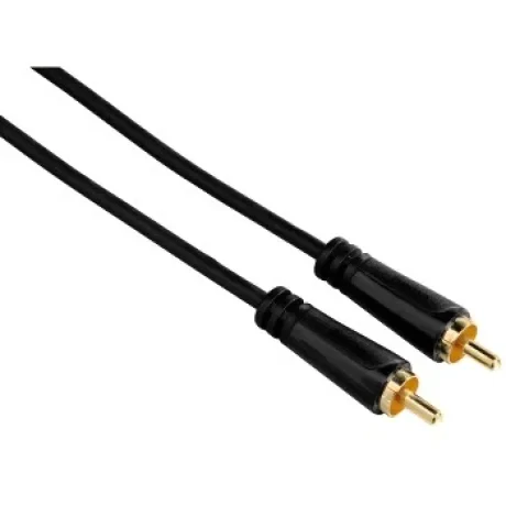 Video Cable, RCA plug - RCA plug, gold-plated, 1.5 m