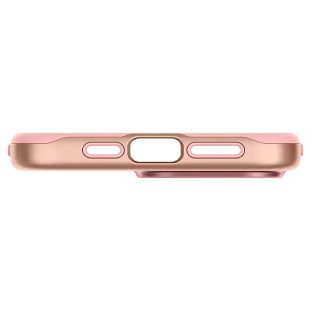 Husa Spigen Style Armor MagSafe pentru iPhone 15 Pro Rose Gold