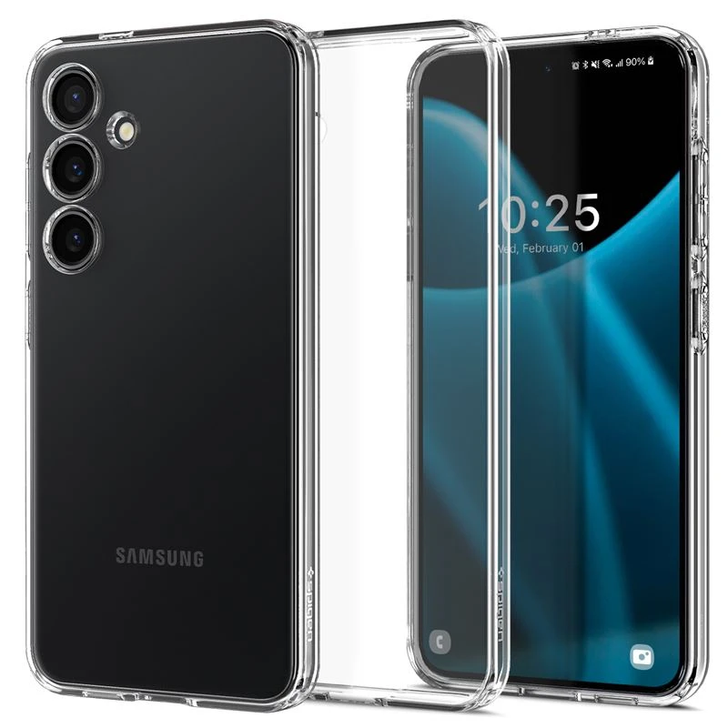 Husa Spigen Liquid Crystal pentru Samsung Galaxy S24, crystal clear thumb