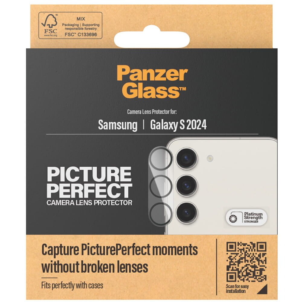 Folie Sticla Camera PanzerGlass pentru Samsung Galaxy S24/S23/S23 Plus thumb