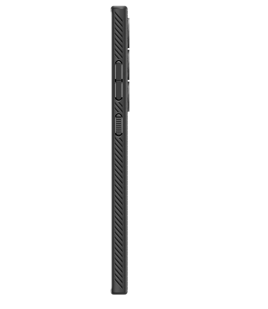 Husa Spigen pentru Samsung Galaxy S24 Ultra Liquid Air Matte Black thumb