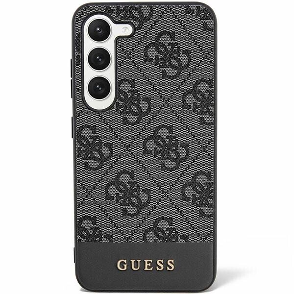 Husa Guess PU 4G Stripe pentru Samsung Galaxy S24 Plus,  Grey thumb