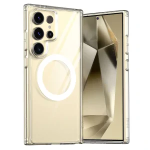 Husa spate Araree Duple M MagSafe pentru Samsung Galaxy S24 Ultra, Transparent