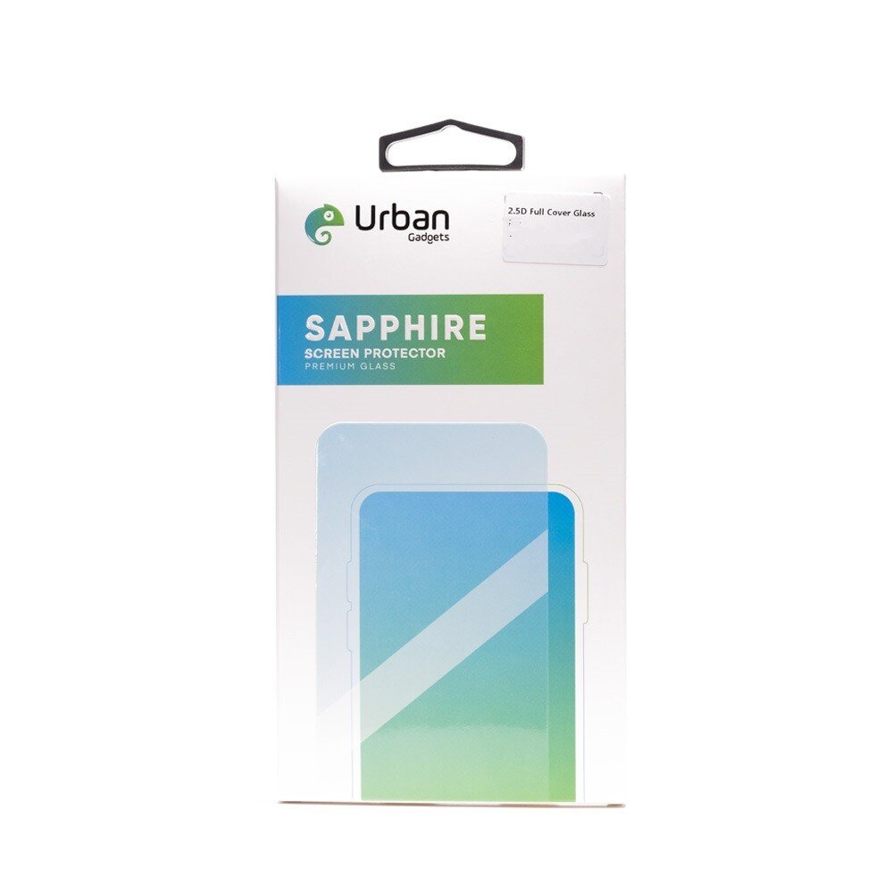 Folie Sticla Urban Gadgets Sapphire 2.5D Full pentru iPhone 13/13 Pro/14, Negru thumb