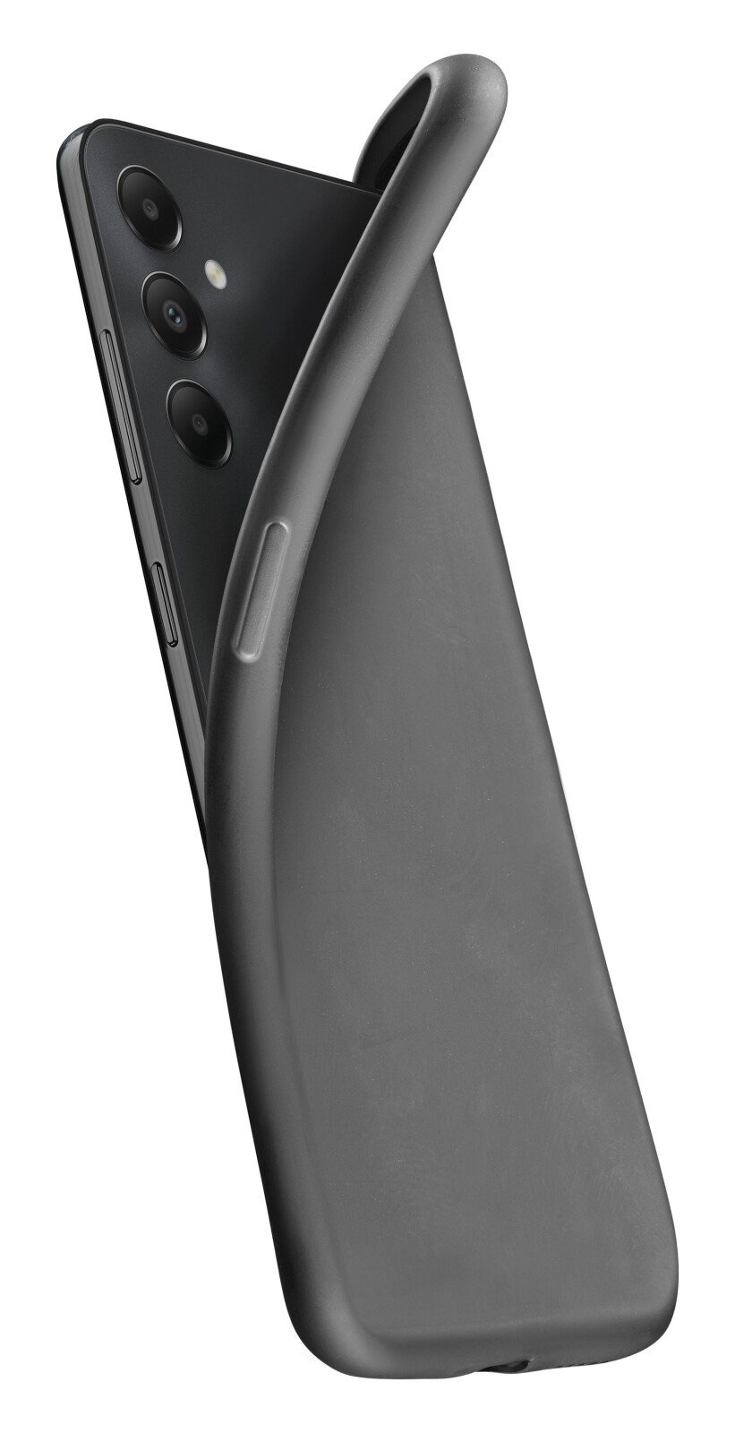 Husa Spate Cellularline Chroma pentru Samsung Galaxy A15/A15 5G Negru thumb