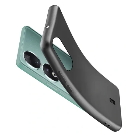 Husa Spate Cellularline Silicon Matt Mood pentru Honor 90 Lite, Negru