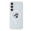 Husa Cover Karl Lagerfeld IML Karl and Choupette Magsafe pentru Samsung Galaxy S24 Plus, Transparent