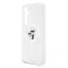 Husa Cover Karl Lagerfeld IML Karl and Choupette Magsafe pentru Samsung Galaxy S24 Plus, Transparent