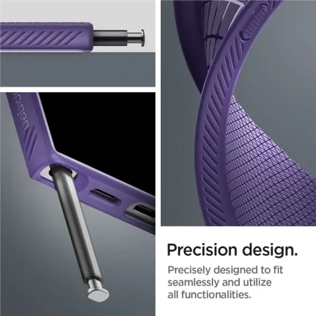 Husa Spigen Liquid Air pentru Samsung Galaxy S24 Ultra, Violet