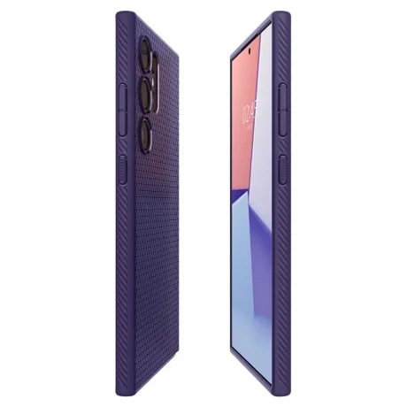 Husa Spigen Liquid Air pentru Samsung Galaxy S24 Ultra, Violet