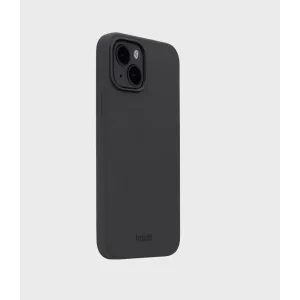 Husa Spate Holdit Silicon pentru iPhone 15 Negru