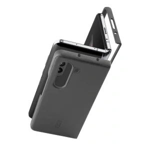 Husa Spate Cellularline Hard Fit Duo pentru Samsung Galaxy Z Fold 4, Negru