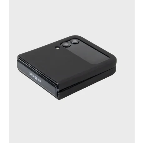 Husa Spate Holdit Slim pentru Samsung Galaxy Z Flip 4 Negru