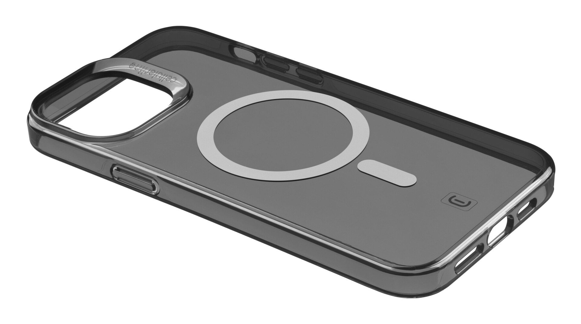 Husa Cover Cellularline Gloss MagSafe pentru iPhone 15 Pro, Negru thumb