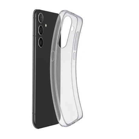 Husa Spate Cellularline Silicon Fine Soft pentru Samsung Galaxy S24 Plus Transparent