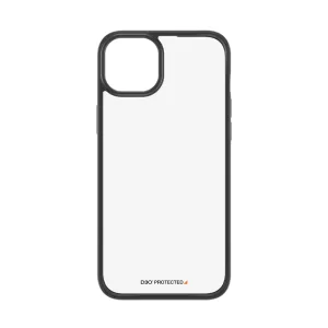 Husa Spate Panzer D30 Clear Case pentru iPhone 15 Pro, Negru