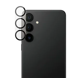 Folie Sticla Camera PanzerGlass pentru Samsung Galaxy S24 Plus Negru