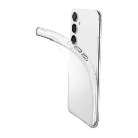 Husa Spate Cellularline Silicon Fine Soft pentru Samsung Galaxy S24 Transparent