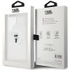 Husa Cover Karl Lagerfeld IML Karl and Choupette Magsafe pentru Samsung Galaxy S23 Ultra, Transparent