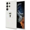 Husa Cover Karl Lagerfeld IML Karl and Choupette Magsafe pentru Samsung Galaxy S23 Ultra, Transparent
