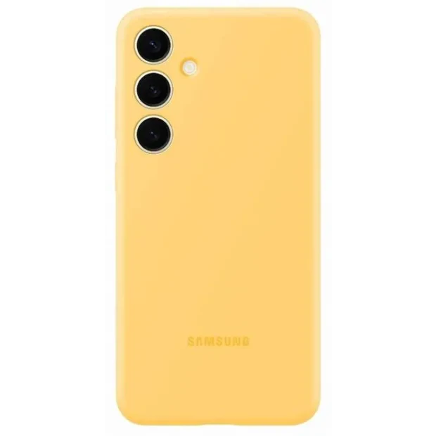 Husa din silicon pentru Samsung Galaxy S24 Plus Galben